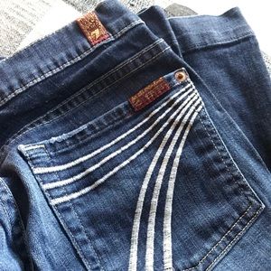 7 for all mankind flare jeans